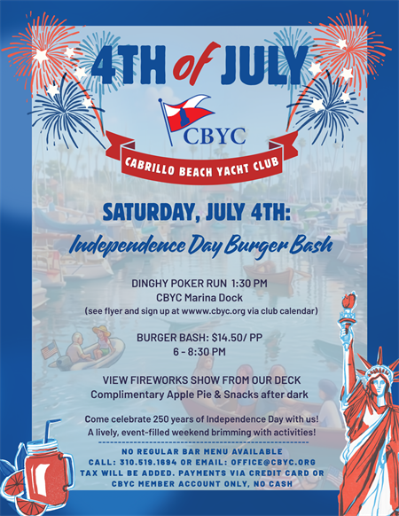 4th of July Burger Bash