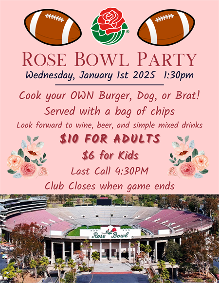 ROSEBOWL PARTY